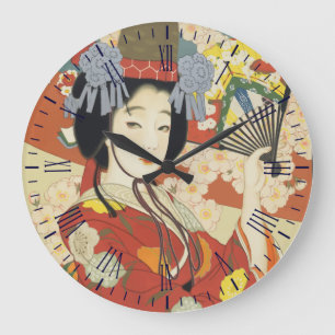 Grande Horloge Ronde Vintage Geisha