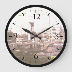 Grande Horloge Ronde Vintage Greece