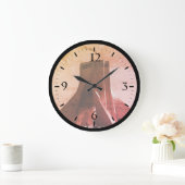 Grande Horloge Ronde Vintage Iran (Maison)