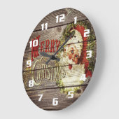 Grande Horloge Ronde Vintage Merry (Angle)