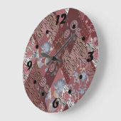 Grande Horloge Ronde Vintage quilt (Angle)