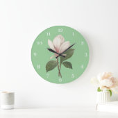 Grande Horloge Ronde vintanical magnolia flower (Maison)