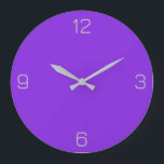 Grande Horloge Ronde Violet bleu 8A2BE2 Couleur - Ajouter une option de<br><div class="desc">Une image PNG pleine échelle basée sur le code HEX (triplet hexadécimal à six chiffres) montré. Utilisez ce code pour mélanger, mettre en correspondance et customiser tout autre élément pour l'accompagner ou pour l'ajouter à d'autres collections. Les codes hexadécimaux peuvent être utilisés pour customiser la plupart des couleurs de texte...</div>