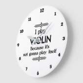 Grande Horloge Ronde Violin (Angle)