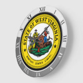 Grande Horloge Ronde Virginie-Occidentale (Angle)