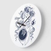 Grande Horloge Ronde Virgo Le Maiden (Angle)