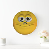 Grande Horloge Ronde Visage souriant (Maison)
