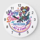 Grande Horloge Ronde Vivre Le Rêve... (Recto)