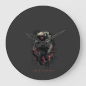 Grande Horloge Ronde Void Walker Astronaut Heavy Metal (Recto)