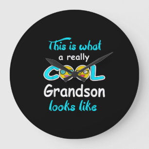 Grande Horloge Ronde Voilà À Quoi Ressemble Grandson Vraiment Cool