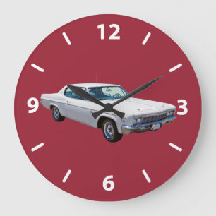 Grande Horloge Ronde Voiture 1966 de muscle de Chevrolet Caprice 427