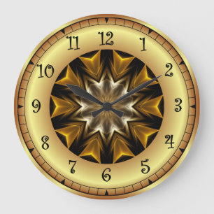 Grande Horloge Ronde Voyage dans le temps ~ Design avant-gardiste TTA 0