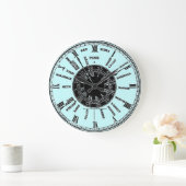 Grande Horloge Ronde "Voyageur du monde" (Maison)