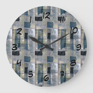 Grande Horloge Ronde Voyez - tourner de retour le temps synchronisez