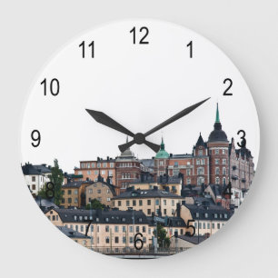 Grande Horloge Ronde Vue de Stockholm