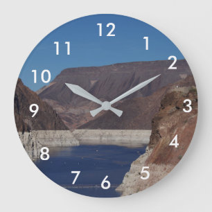 Grande Horloge Ronde Vue du barrage Hoover 2016.