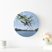 Grande Horloge Ronde vue enchanteresse côté lac (Maison)