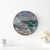 Grande Horloge Ronde Vue sur le centre historique de Rome (Maison)
