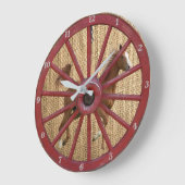GRANDE HORLOGE RONDE WAGON WHEEL (Angle)