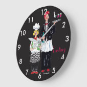 Grande Horloge Ronde waiwall clock (Angle)