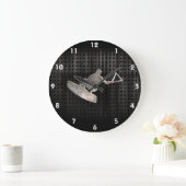 Grande Horloge Ronde Wakeboarder; Cool Black (Maison)