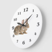 Grande Horloge Ronde Wall Clock (Angle)