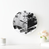 Grande Horloge Ronde Wall Clock (Maison)