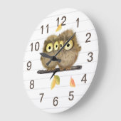 Grande Horloge Ronde Wall Clock (Angle)