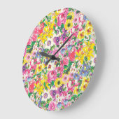 Grande Horloge Ronde Wall Clock (Angle)