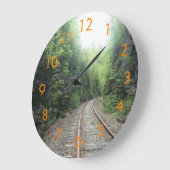 Grande Horloge Ronde Wall Clock (Angle)