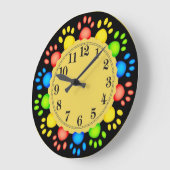 Grande Horloge Ronde Wall Clock (Angle)