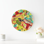 Grande Horloge Ronde Wall Clock (Maison)