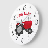 Grande Horloge Ronde Wall Clock (Angle)