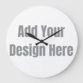 Grande Horloge Ronde Wall Clock (Recto)