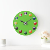 Grande Horloge Ronde Wall Clock (Maison)