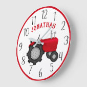 Grande Horloge Ronde Wall Clock (Angle)