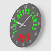 Grande Horloge Ronde Wall Clock (Angle)