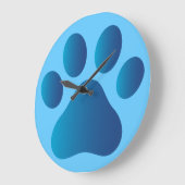 Grande Horloge Ronde Wall Clock Cat (Angle)