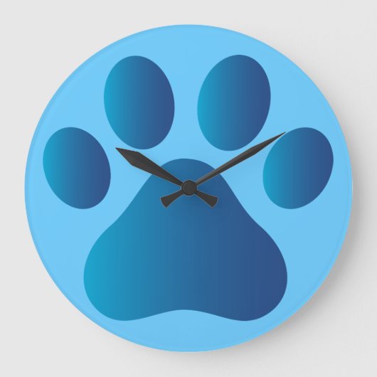 Grande Horloge Ronde Wall Clock Cat (Recto)