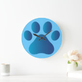 Grande Horloge Ronde Wall Clock Cat (Maison)