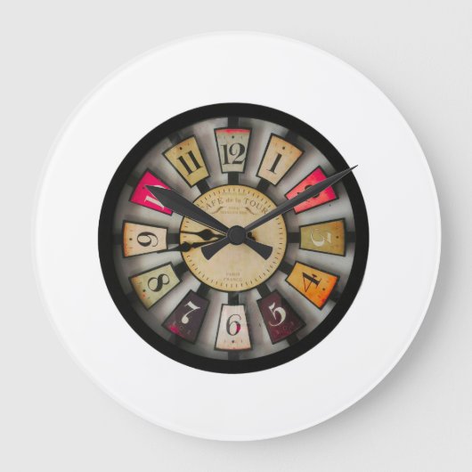 Grande Horloge Ronde wallclock (Recto)