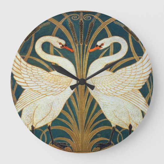 Grande Horloge Ronde Walter Crane Swan (Recto)