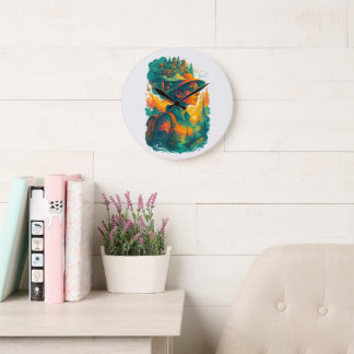 Grande Horloge Ronde Wander far. Dream big. Live free.