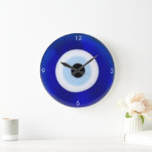 Grande Horloge Ronde Ward Off the Evil Eye" Clock" (Maison)