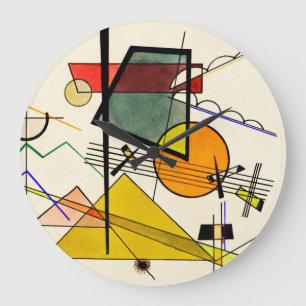 Grande Horloge Ronde Wassily Kandinsky - Melodisch