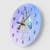 Grande Horloge Ronde Watercolor (Angle)