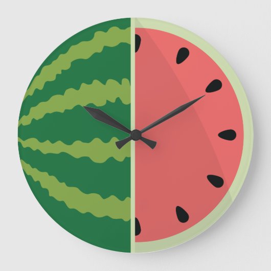 Grande Horloge Ronde Watermelon Time! (Recto)