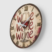 Grande Horloge Ronde We Wine (Angle)