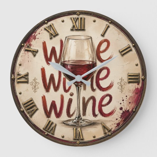 Grande Horloge Ronde We Wine (Recto)