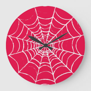 Grande Horloge Ronde Web rose